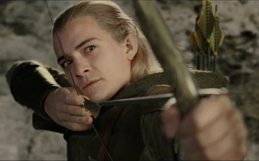 魔戒霍比特人高燃莱戈拉斯战斗剪辑自古弓兵多挂b