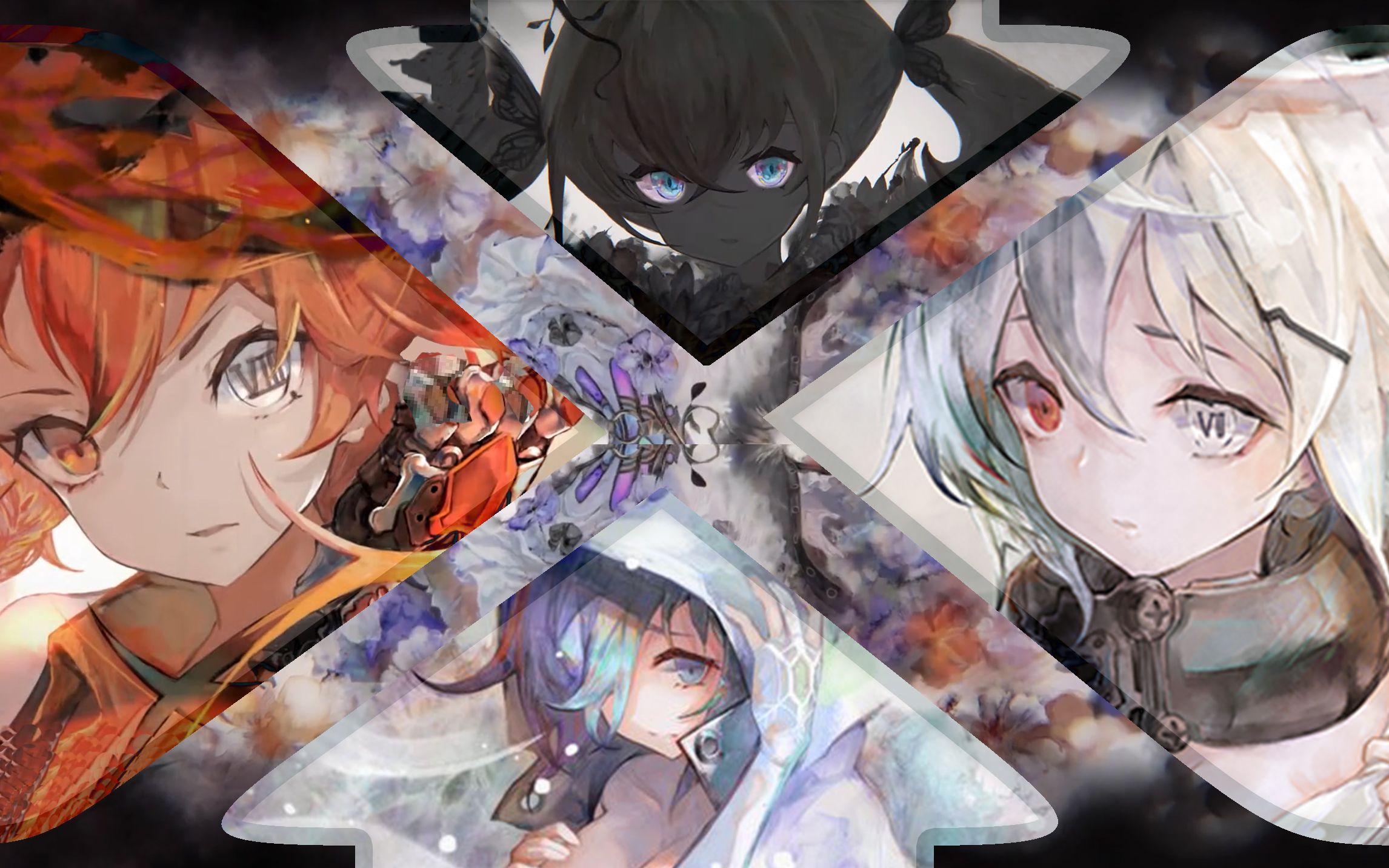 【memento mori】「锈炎冰花」4位逆卡巴拉魔女的抒情诗 开服纪念混剪