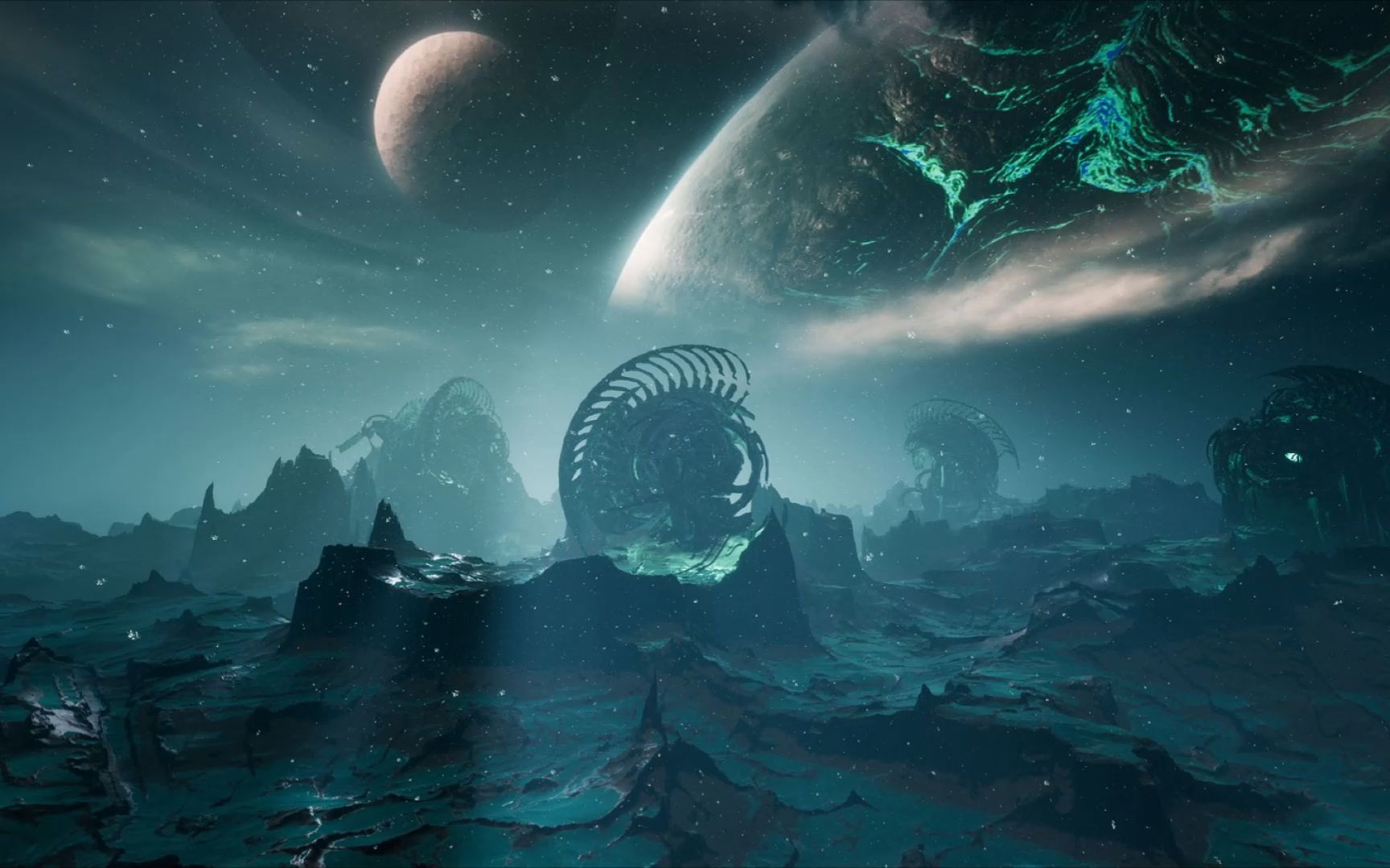 虚幻5引擎:251科幻外星球遗迹场景