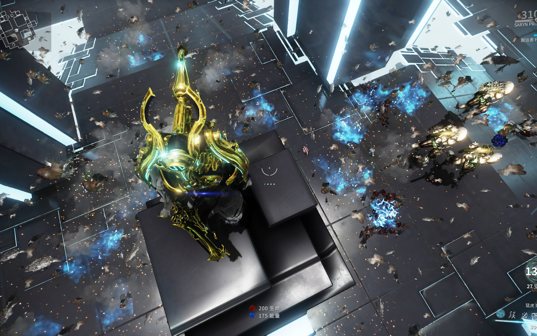 warframe 毒妈vs∞白富美 核弹级地图炮