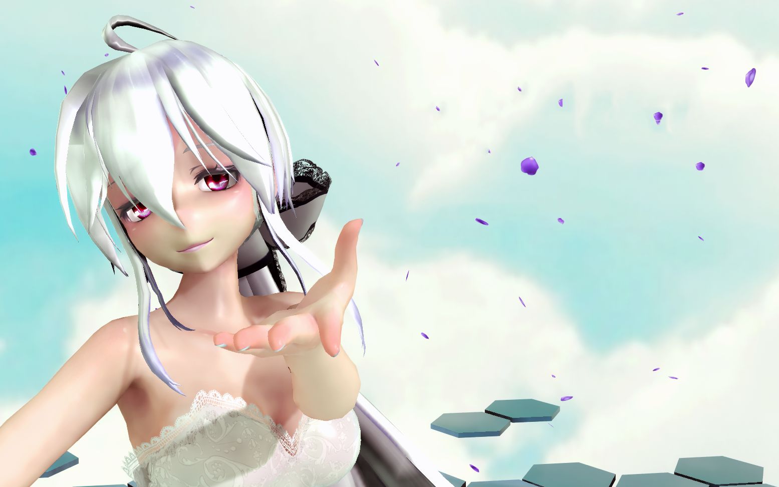 花嫁弱音在云端传达给你的爱恋ik渲染addiction渲染重置