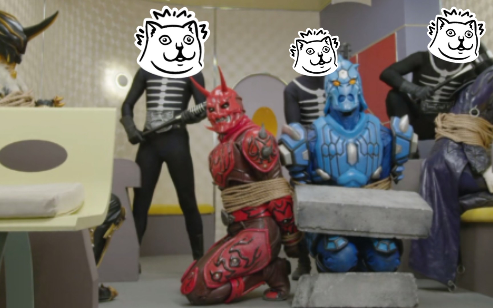 出走少女被叽叽兵追赶,误上电车遇电车四傻.