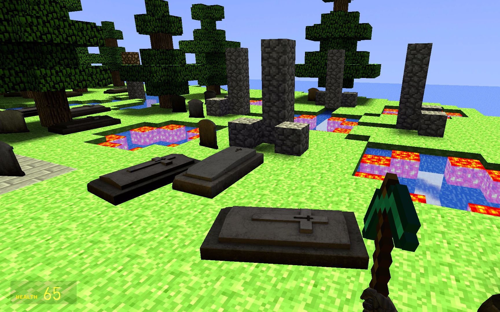 我的世界后山坟场遇到鬼千万不要跑