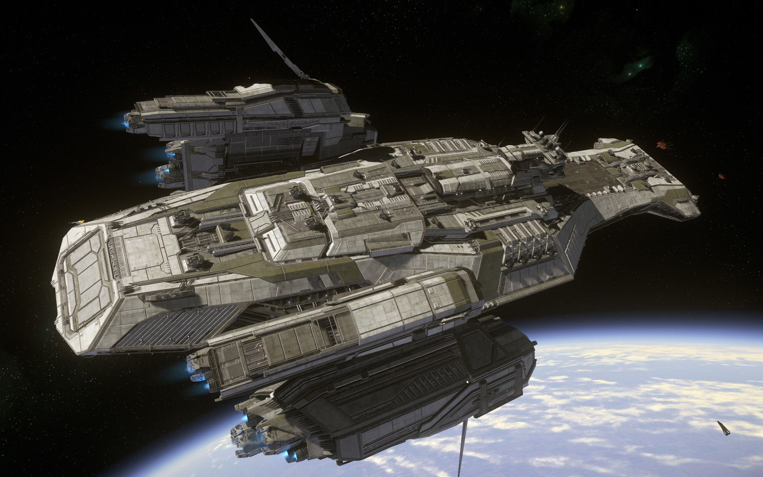 星际公民教程如何免费参观1000m巨型旗舰舰队周免费试飞教程