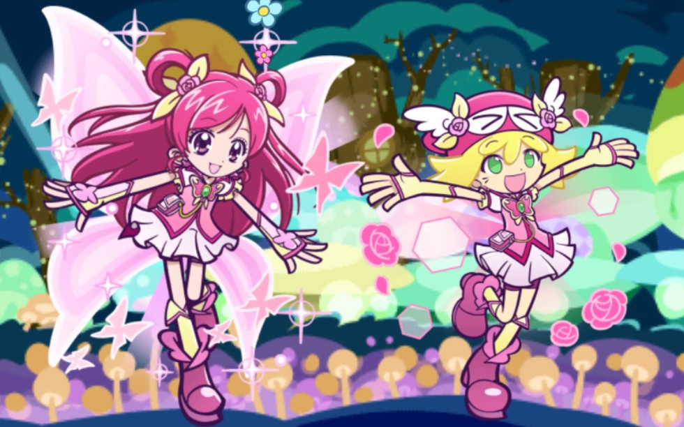 魔法气泡yes!光之美少女5gogo联动房间对战_哔哩哔哩_bilibili