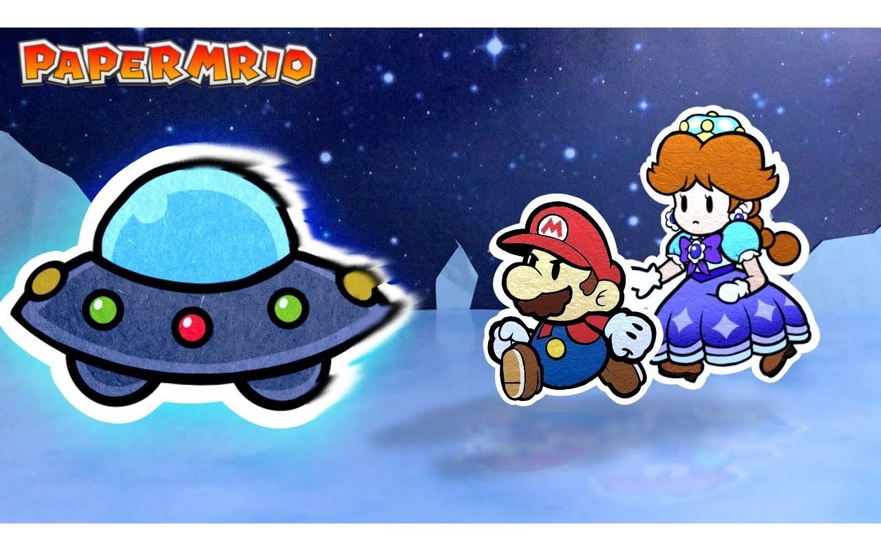 【中文字幕】《纸片马里奥》同人定格动画——最后的彗星碎片