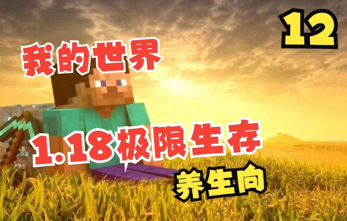 [图]我的世界1.18养生向极限生存 第十二集 五边形材质包！！！