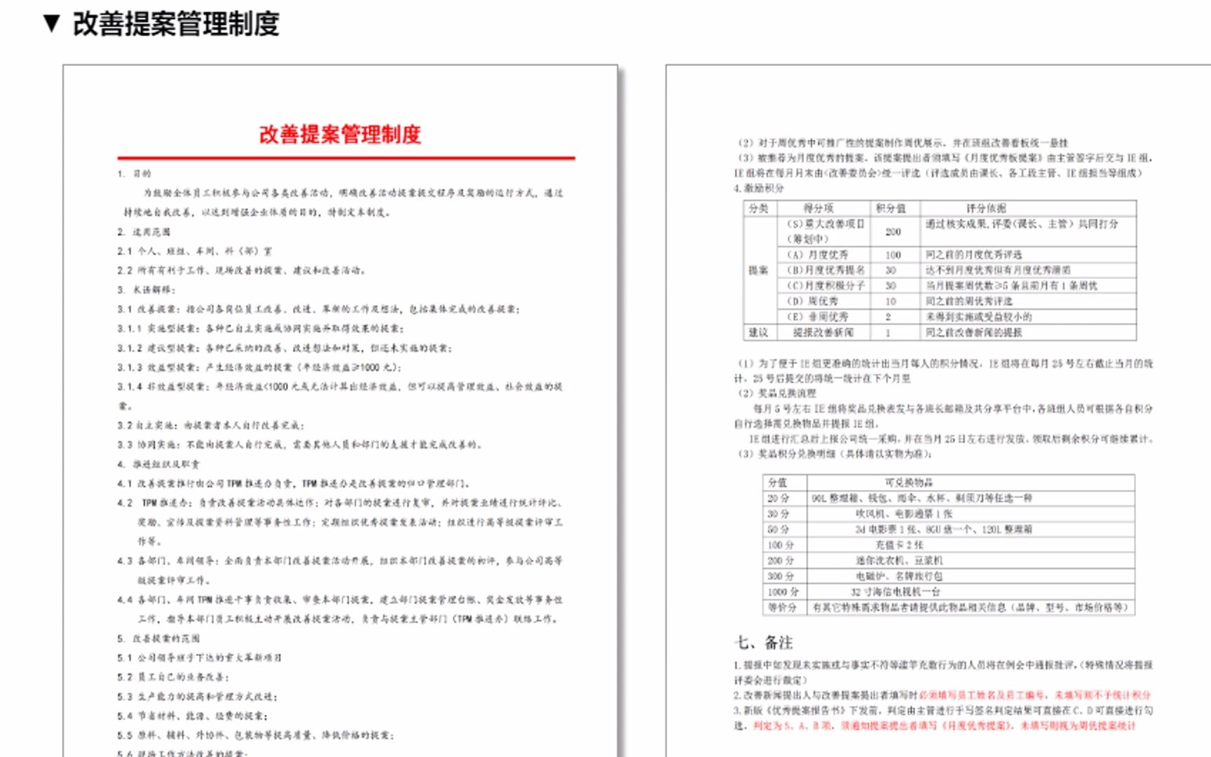 合理化建议奖励制度资料包哔哩哔哩bilibili