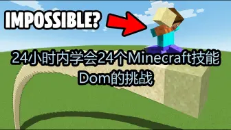24小时内学会24个Minecraft技能：Dom的挑战 - Dom