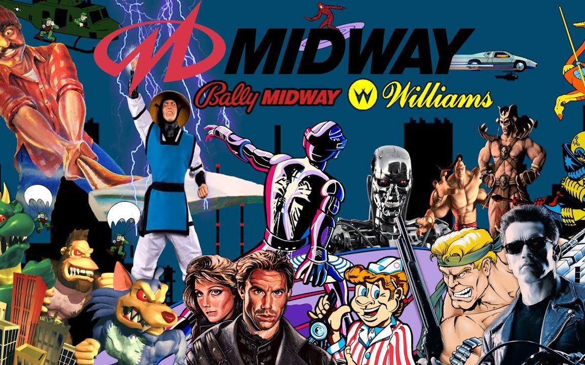 [图]【怀古向】MIDWAY / Bally Midway / Williams 经典街机游戏全收集