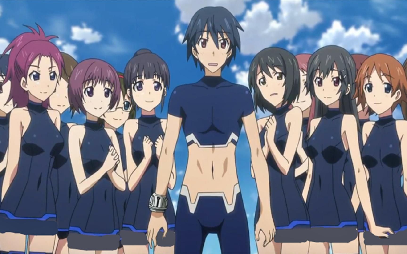 女生上体育课穿裙子,只为满足全校唯一男生,作者太懂观众的动漫