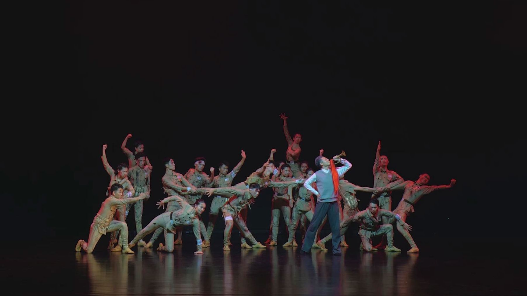 铭记勿忘~~群舞《记忆中的军号》