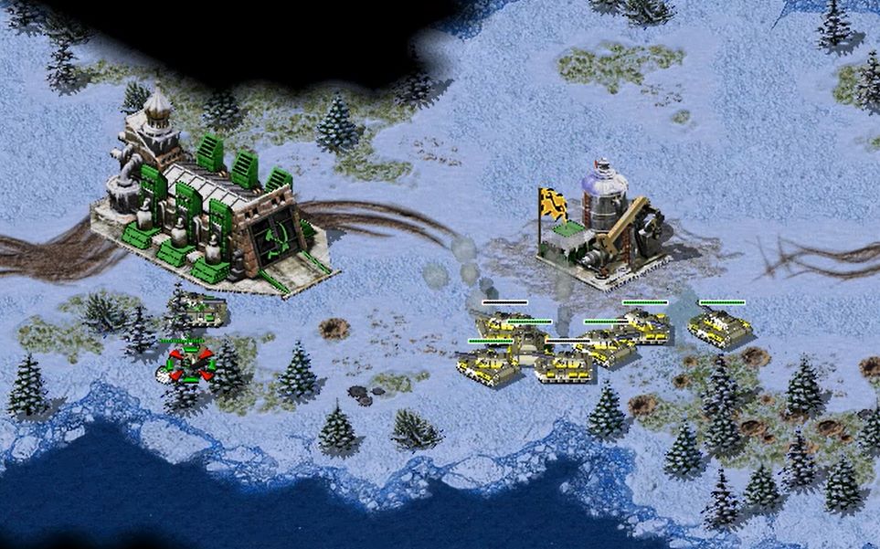 【红色警戒】北极圈4v4——这就是躺赢的感觉吗?