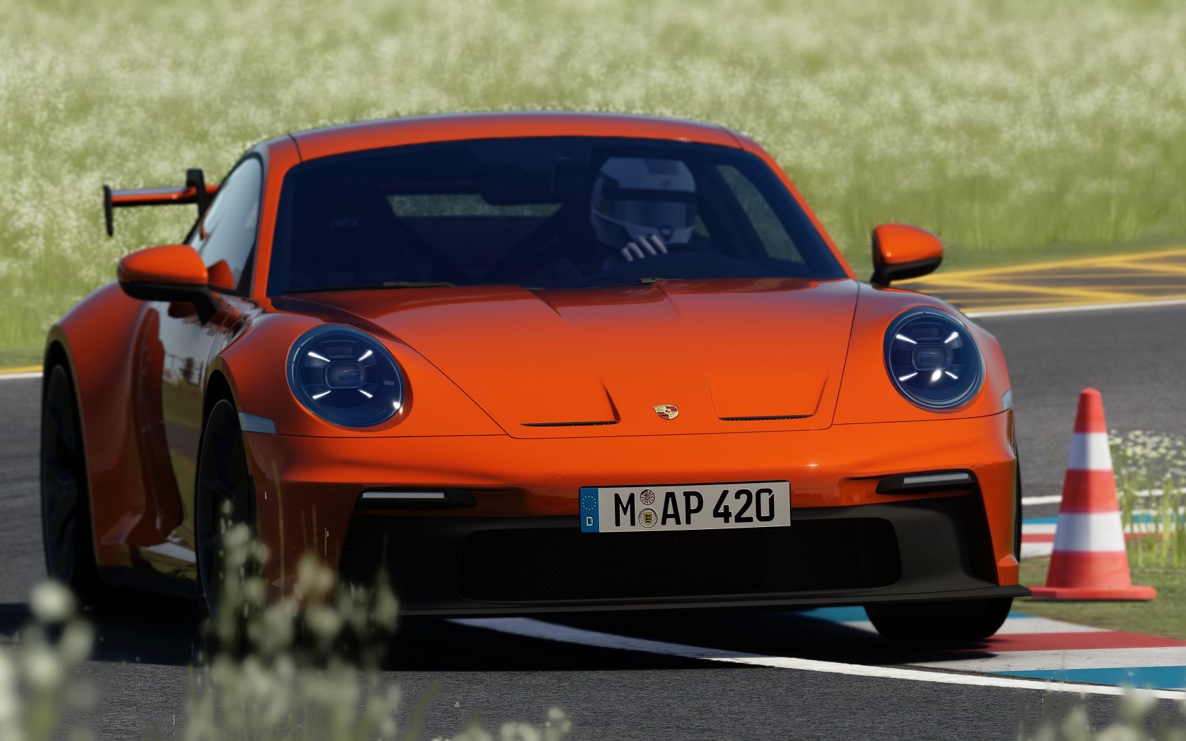 【神力科莎】51秒63 保时捷911gt3 北京锐思赛车场单圈