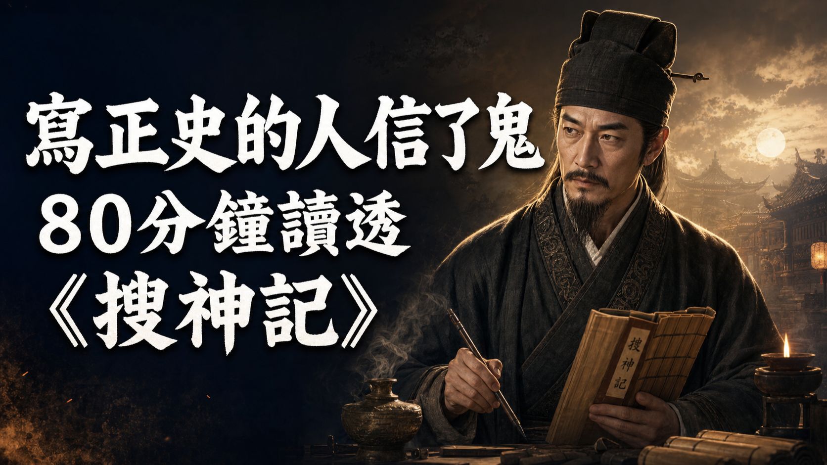 搜神記：一個寫正史的人，晚年卻開始搜集鬼怪：干寶到底經歷了什麼？