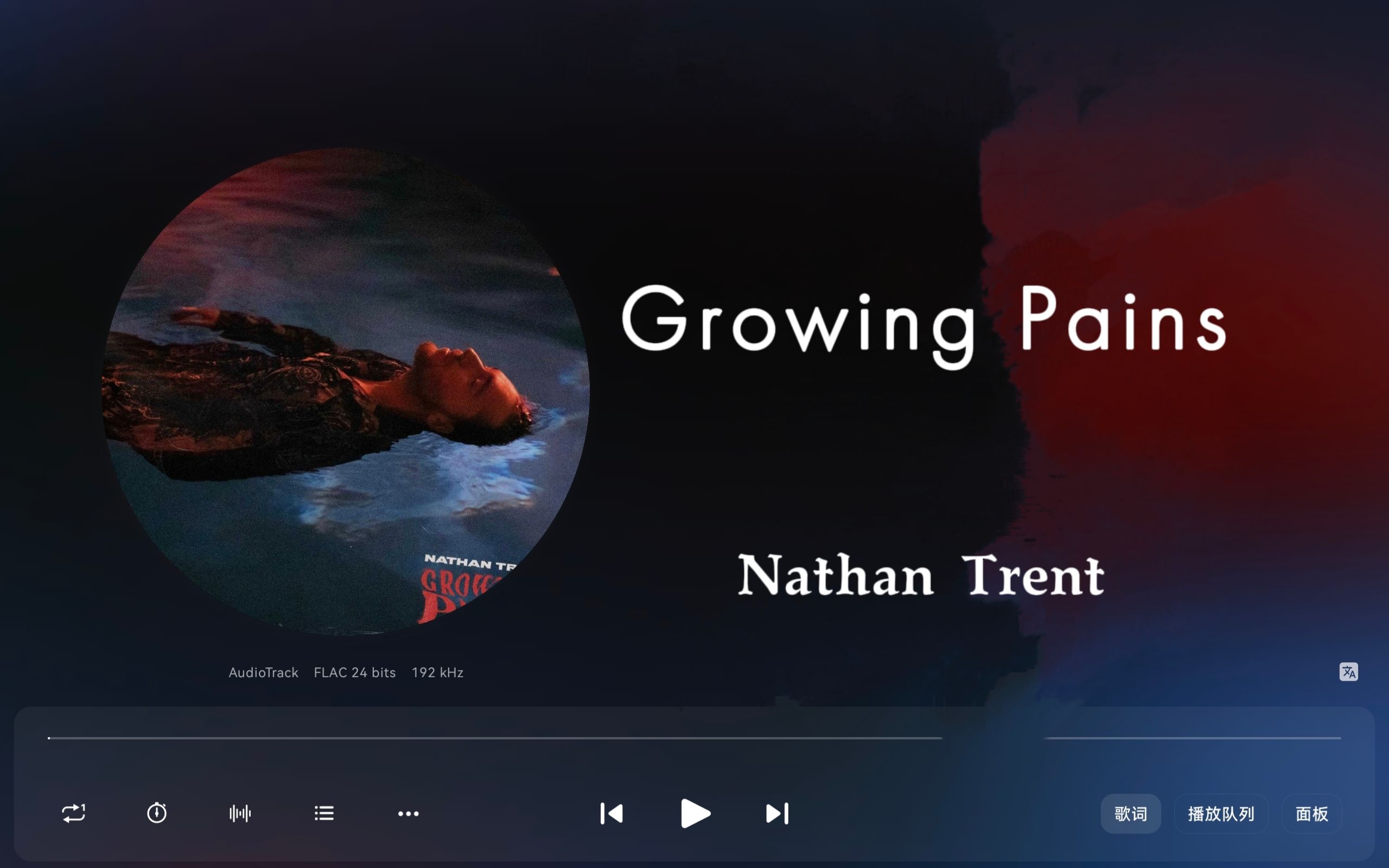 [图]❤️红心歌单 ｜欧美｜英语｜流行｜抒情《Growing Pains》  ---Nathan Trent