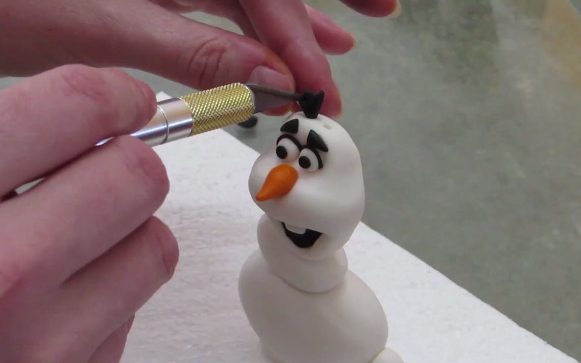 手把手教你制作冰雪奇缘里的小雪人