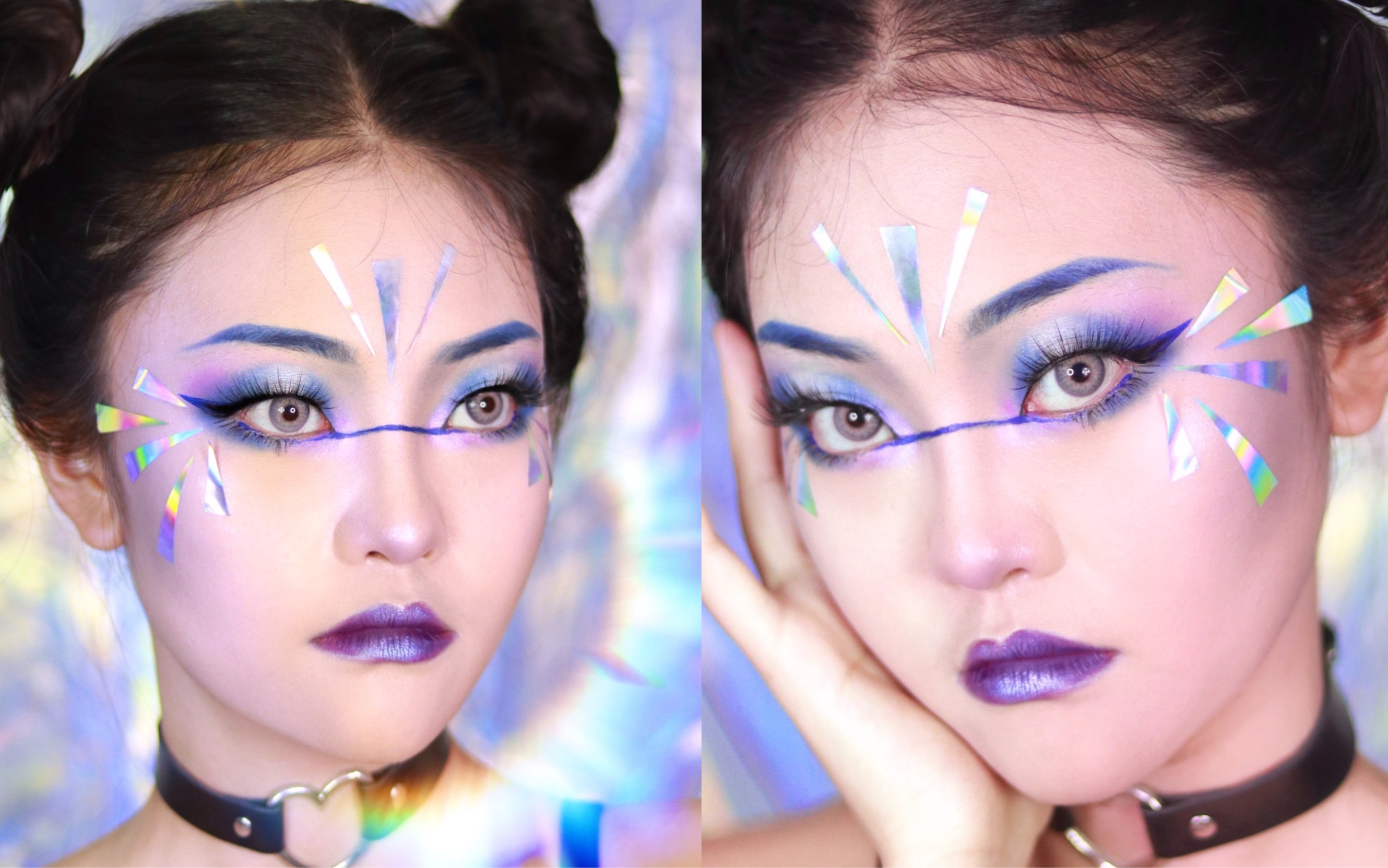 活动  【sour candy】赛博朋克甜心妆,gaga/bp新歌带来的灵感妆容