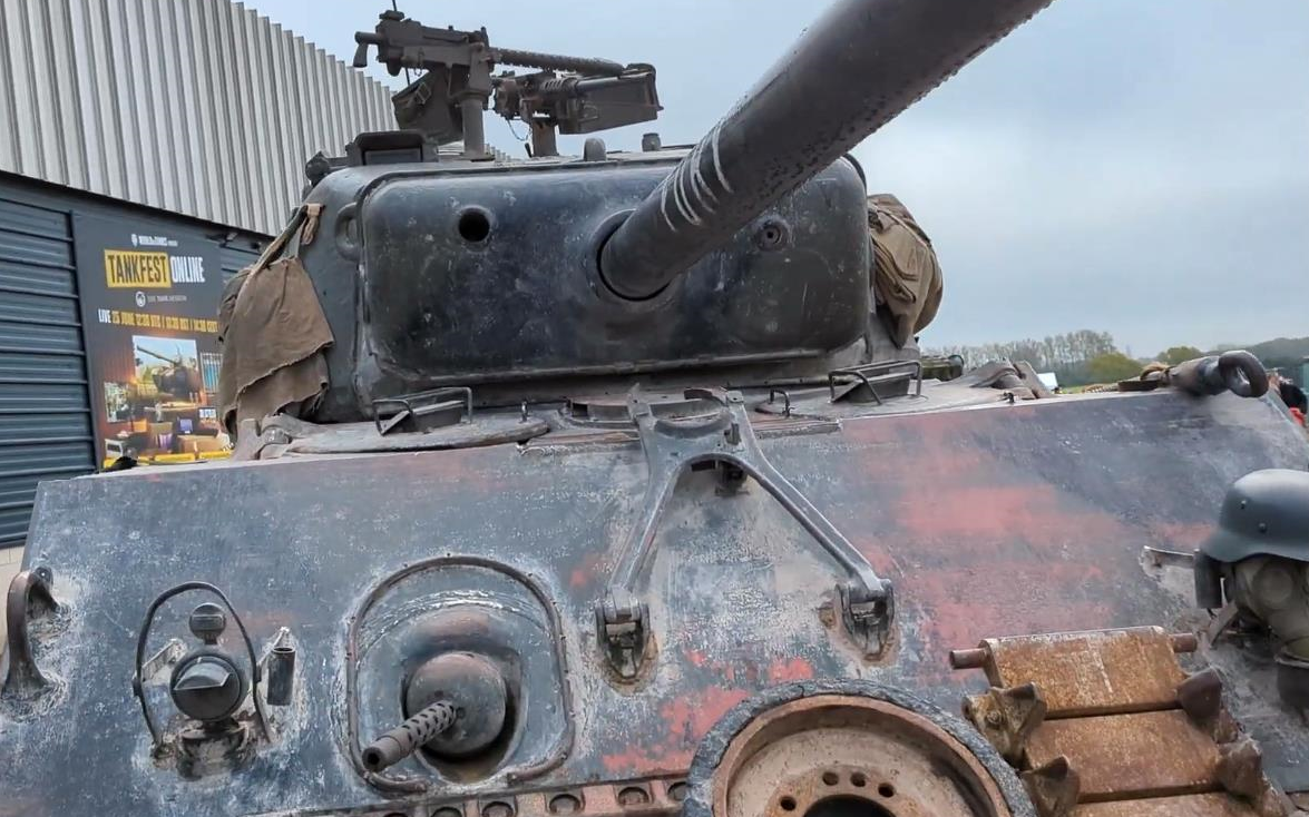 博文顿坦克博物馆 | M4A2（76W）HVSS“狂怒”号（“狂怒”电影道具）（2024/5）