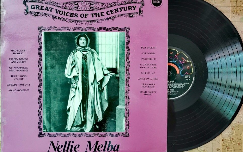 [图]传奇女高音奈丽•梅尔巴(Nellie Melba)演唱普契尼、古诺、拉罗等歌剧作品中的四首选曲