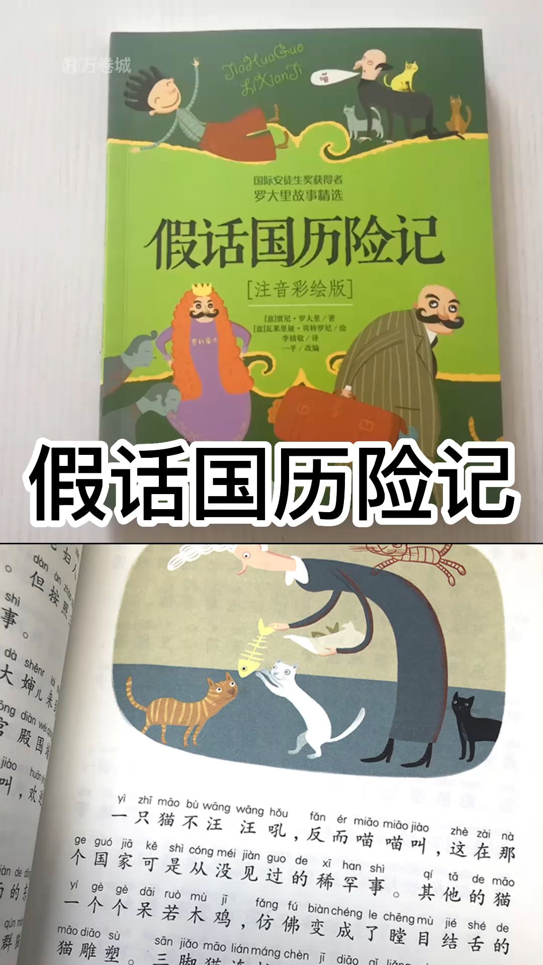 假话国历险记(注音彩绘版)国际安徒生奖获得者罗大里假话王国哔哩哔哩bilibili