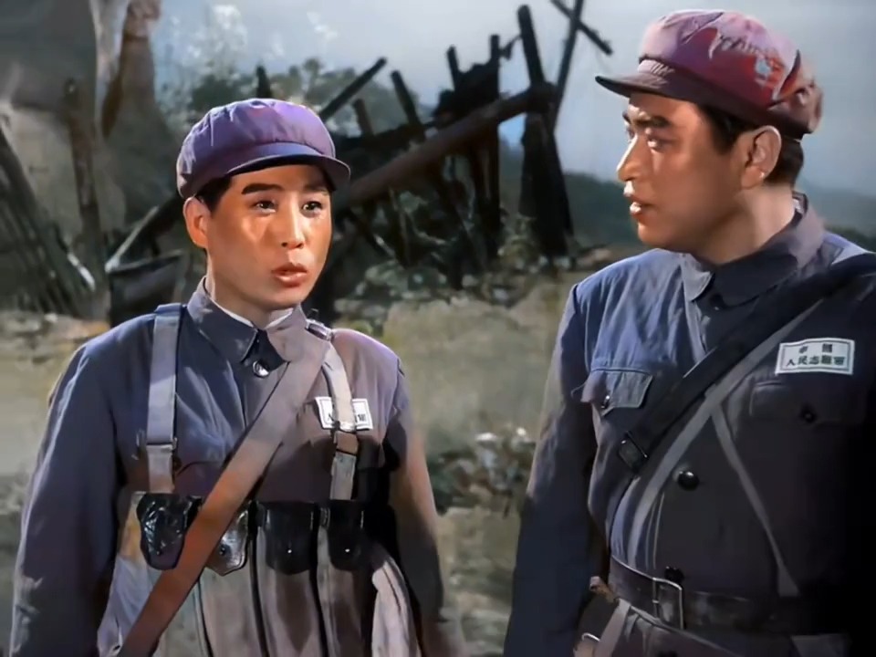 彩色修复老电影【打击侵略者】上部