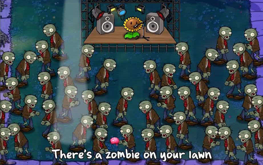 [图]【植物大战僵尸】-There's a zombie on your lawn