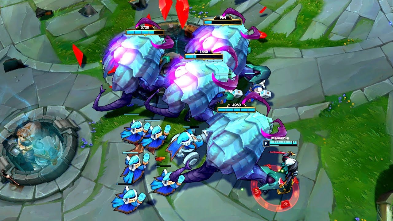 当一局比赛可以召唤10个峡谷先锋. - 外挂或bug?