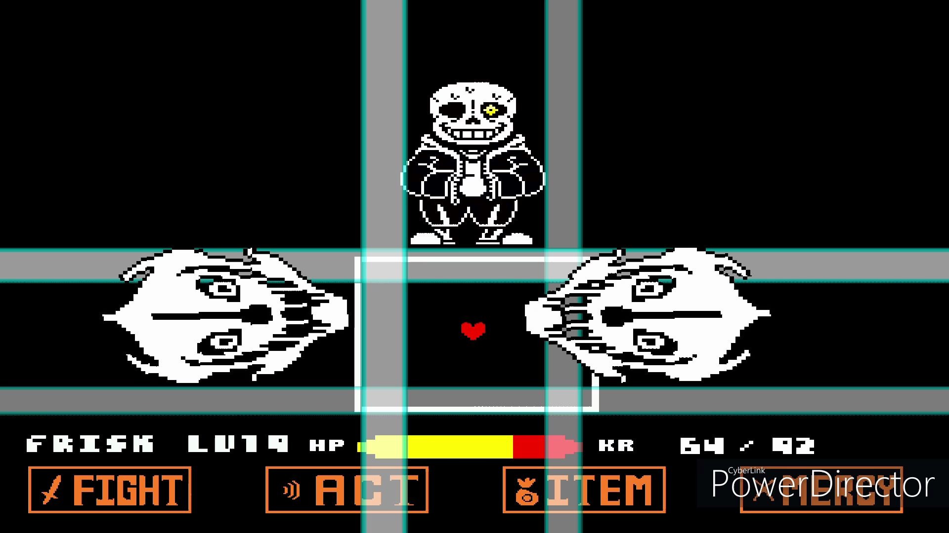 glitchtale sans战通关_哔哩哔哩_bilibili