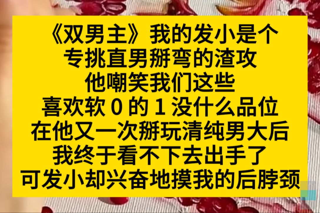 双男主 我的发小是个专挑直男掰弯的渣宫,他嘲笑我们这些喜欢软0的1没品味……小说推荐哔哩哔哩bilibili