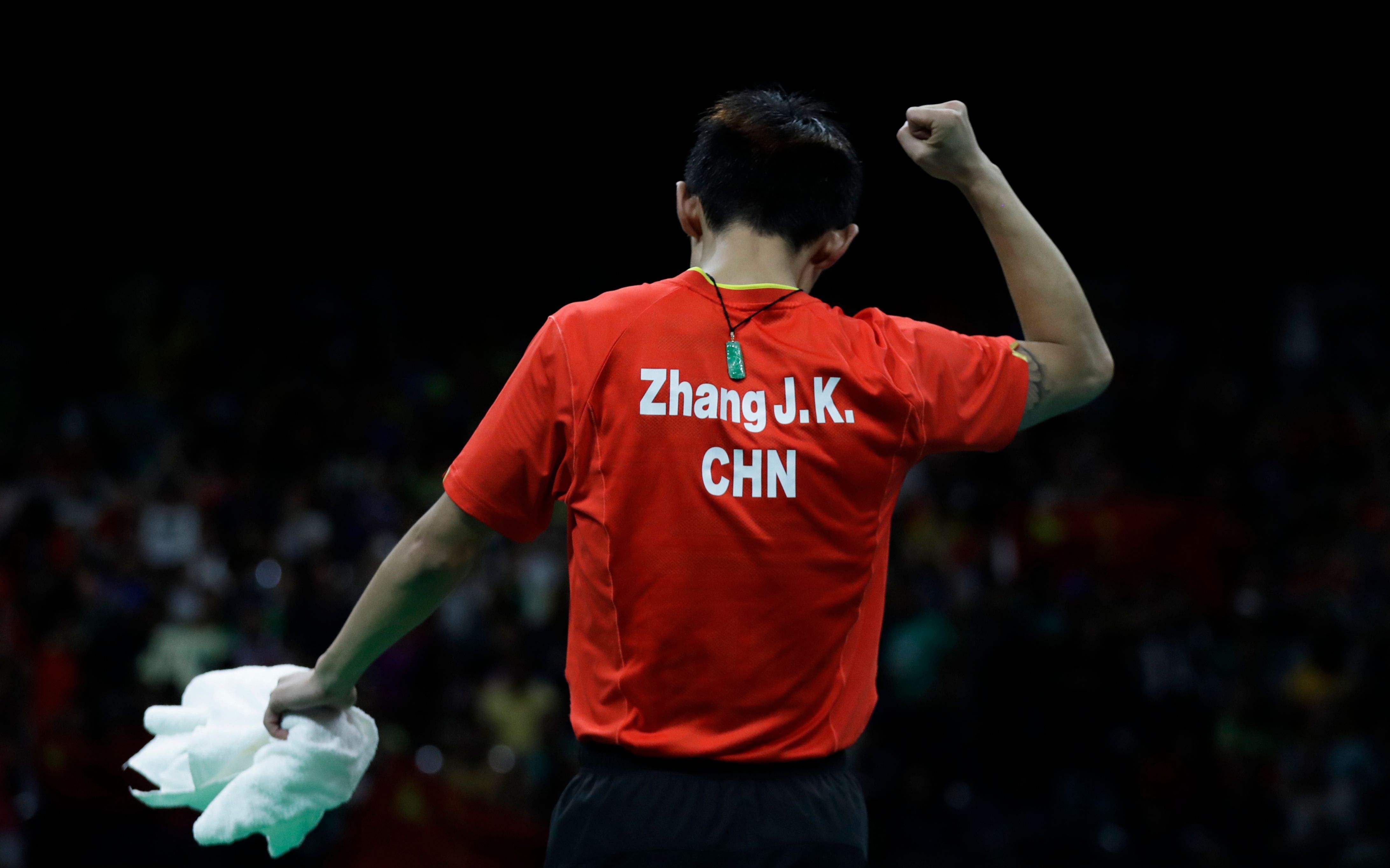 23岁巅峰张继科在鹿特丹世乒赛的三个神球!