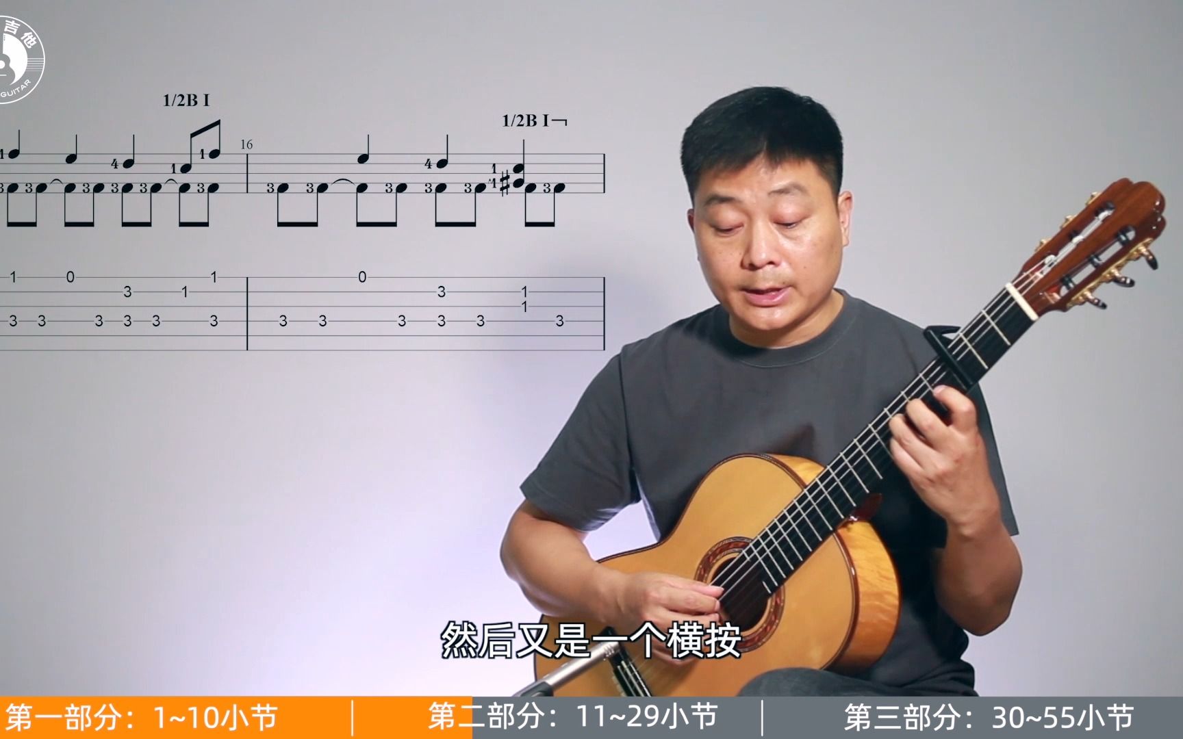 [图]【曲谱下载】《邻家的龙猫》保姆级吉他独奏教学