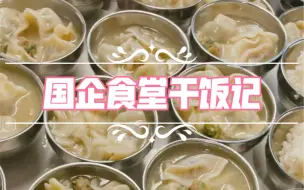 Download Video: 国企食堂干饭记【六十四】饺子好吃，但是不能多吃～不然会胖的