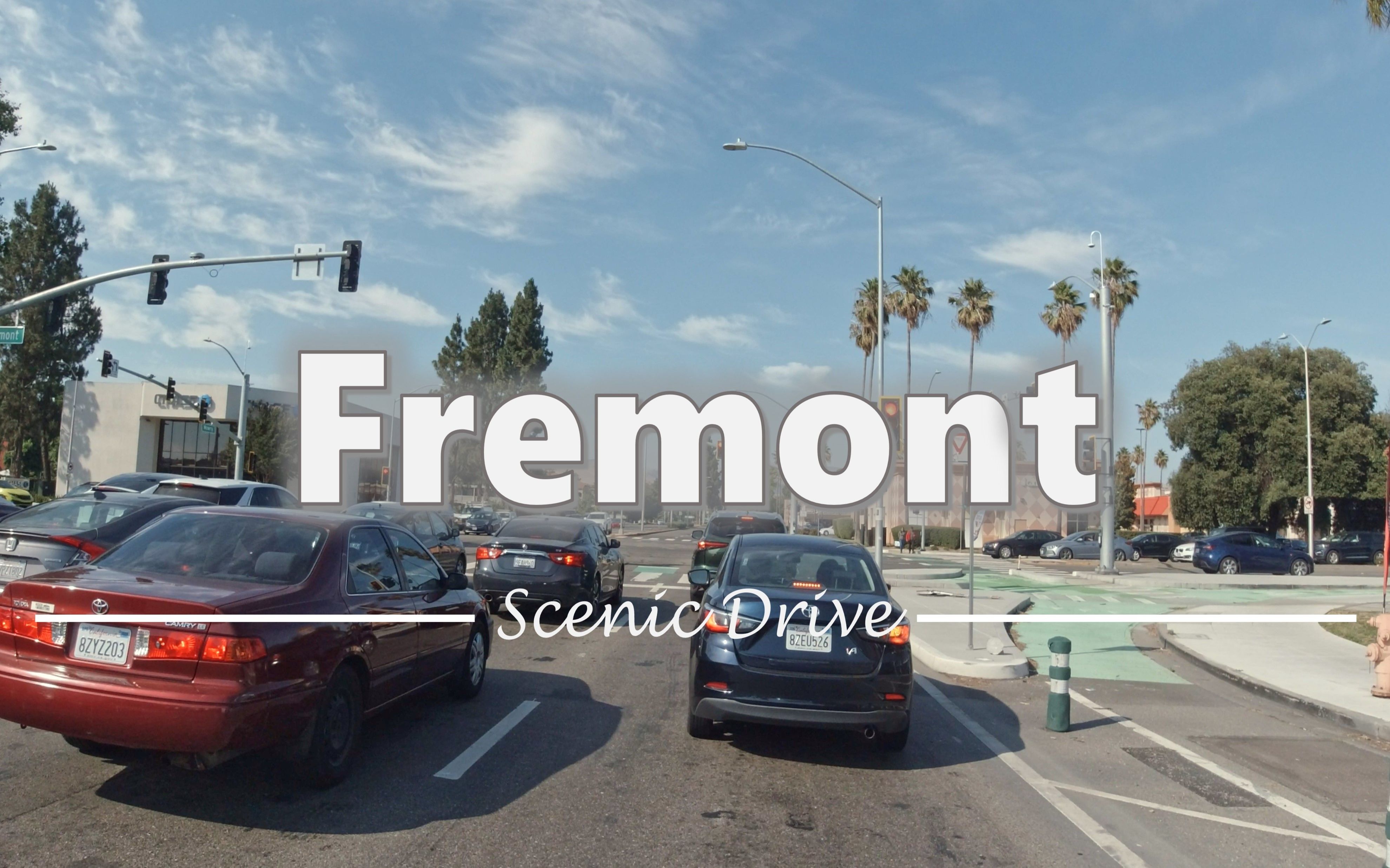 [图]弗里蒙特，加州 Driving in Fremont, California - 行车旅游Vlog