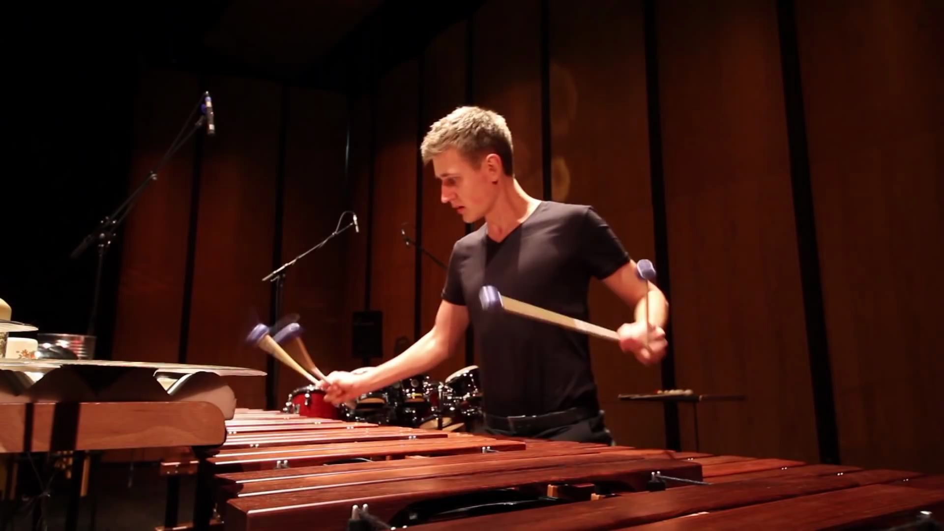 马林巴演奏alexejgerassimezjohnpsathasonestudyonesummaryetude