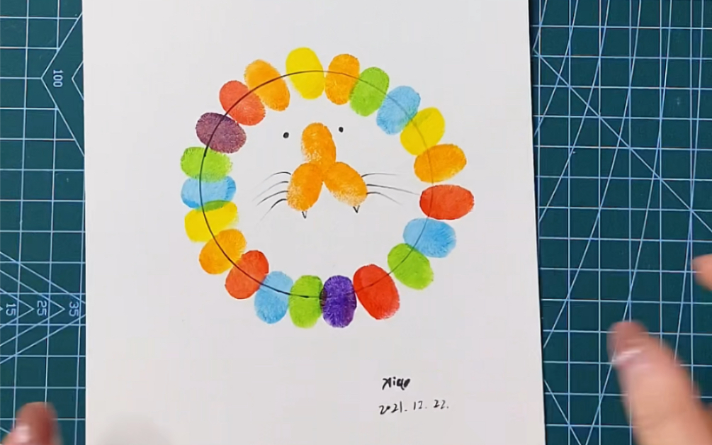 创意儿童手指画:每天动手10分钟,儿童成长大不同