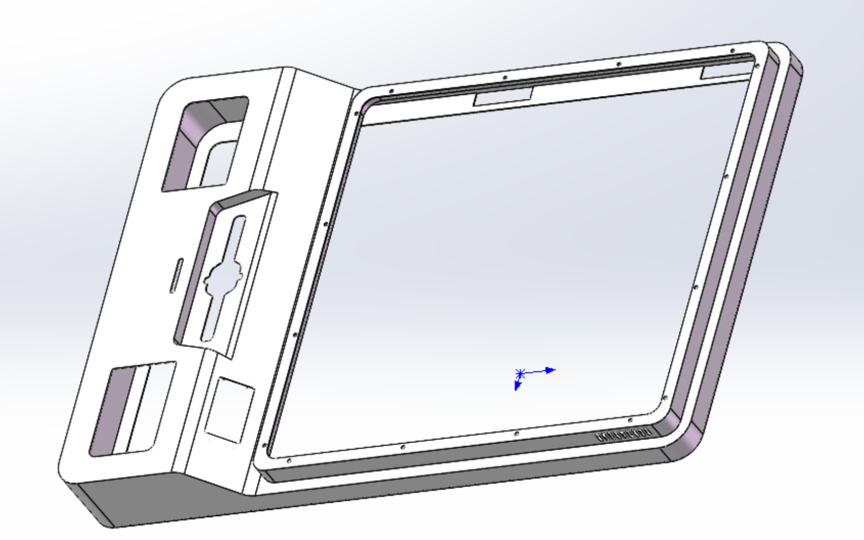 SolidWorks钣金拆图外屏壳体拆分展开详细过程.哔哩哔哩bilibili