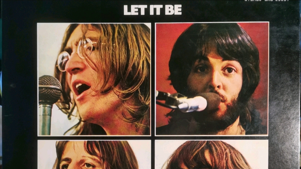 黑胶实录letitbethebeatles来自披头士同名专辑letitbe顺其自然