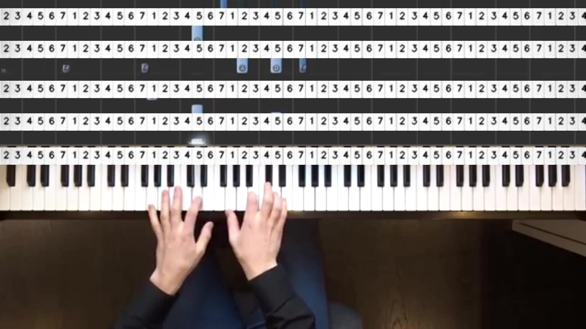 [图]How to play Piano -Zombie 钢琴 G key