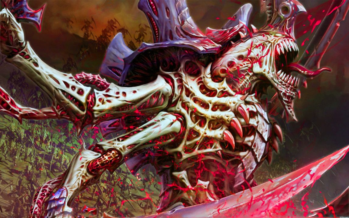 【战锤大讲堂】泰伦虫群进化的巅峰?群虫之王科普