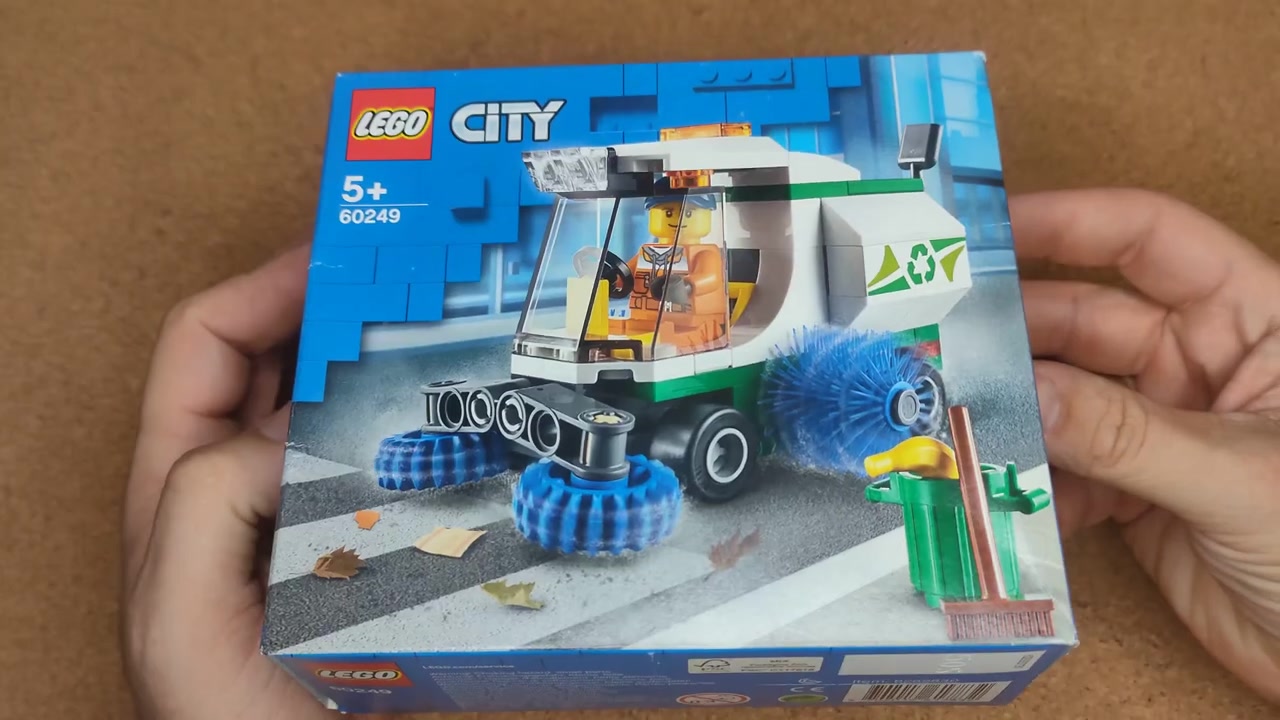 乐高60249zamiatarka街道清扫车