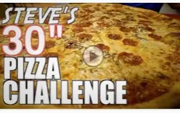 Download Video: 【大胡子Nathan】STEVE'S 30' PIZZA CHALLENGE!!