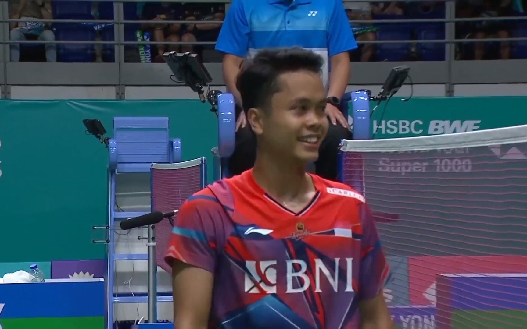 金廷:第三局关键分两个滚网球直接把老对手安东森的心态搞炸!