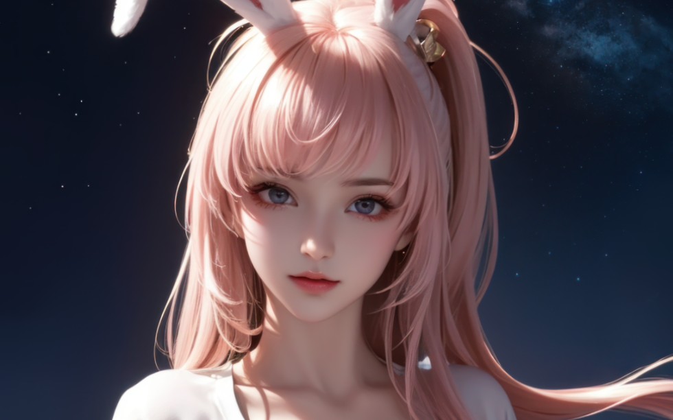 王者荣耀-公孙离,今天的粉毛真可爱