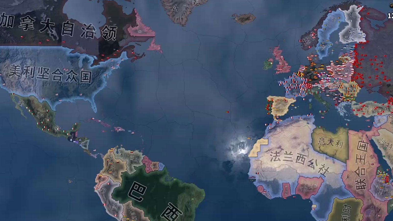 【HOI4看海】二战,但是三国干涉还辽哔哩哔哩bilibili钢铁雄心4