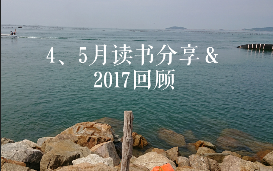 【读书&生活】4、5月读书分享&2017回顾哔哩哔哩bilibili