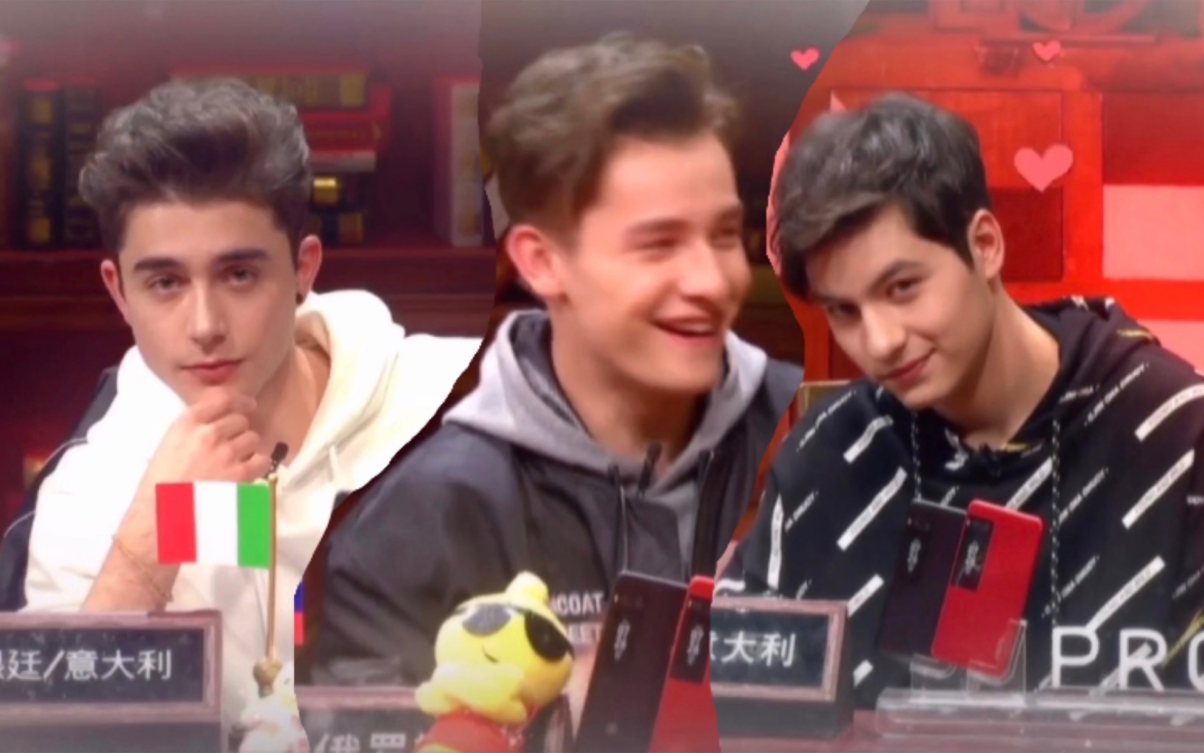 【非正式会谈】当帅波,萨沙和奶伦抛媚眼.请你露出姨母笑