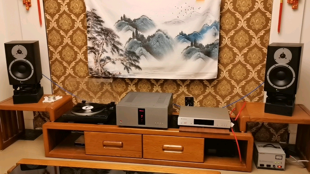 丹拿声学 bm12a黑胶演示