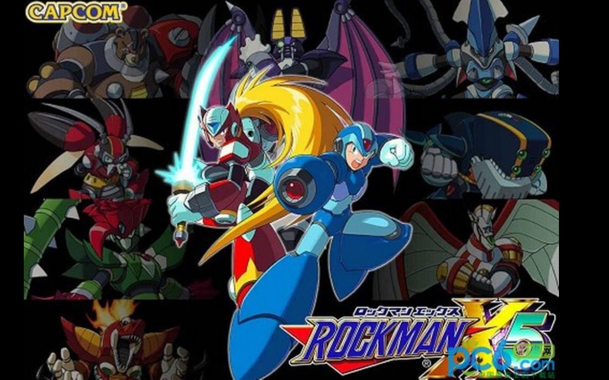 活动作品洛克人x5第一期再次出击病毒的开始