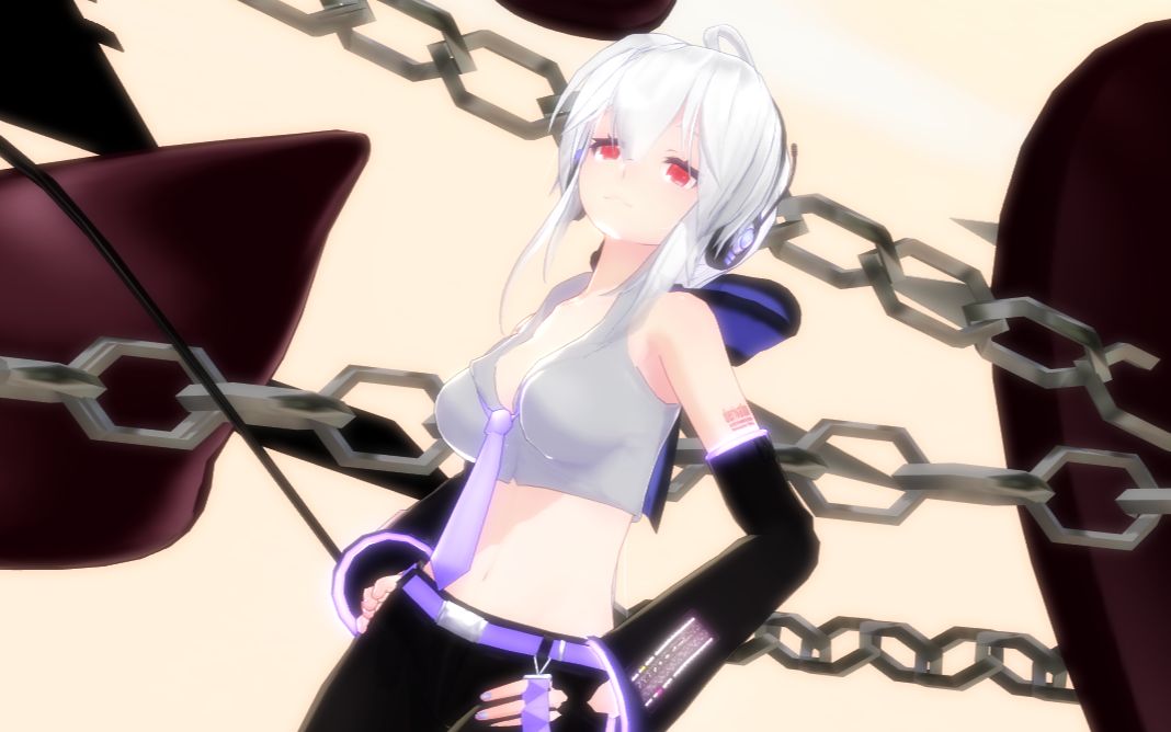 旧毒lamb公式服弱音mmd